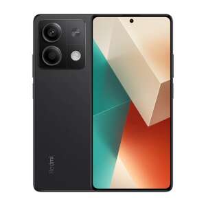 Smartphone Xiaomi Redmi Note 13 5G, negru, vedere din față și din spate - Xiaomi Telefoane mobile