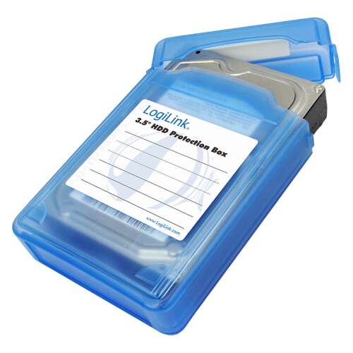 Logilink HDD Protection Box for 3,5" Blue UA0133