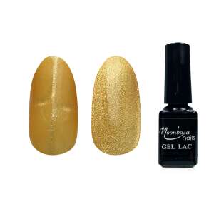 Flash Tiger Eye géllakk 5ml #539 Zephys a Moonbasa Nails-től, arany csillogású hatású körömlakk - MoonbasaNails