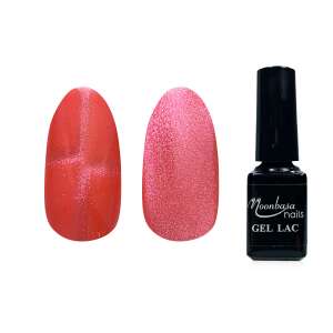 Moonbasa Nails Flash Tiger Eye géllakk #546 Sunnath, 5ml, vörös csillogással, gél lakk - MoonbasaNails