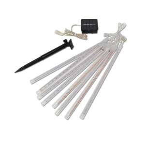 Napelemes meteor shower lights, 8 strands, 5.4 meters long, RGB color changing, outdoor Christmas lights, decorative lights - Nonbrand String Light