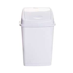 Billenő fedeles Szemetes 18L #fehér 35602705 - Lakberendezés