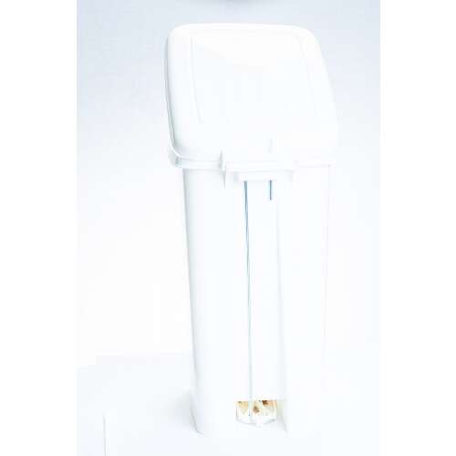 * Pedálos szemetes 40 L SLIM fehér 35602722
