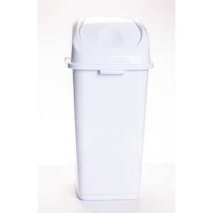 Praktikus 50 Literes Billenőfedeles Szemetes - Fehér Műanyag