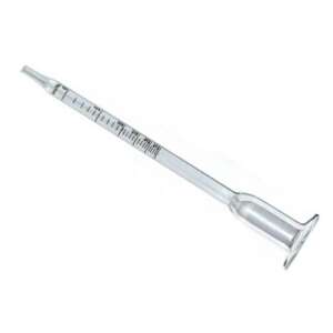 Alkoholmeter, Weinhydrometer, Alkoholgehalt-Messgerät, Wein-Alkoholmeter, 0-25% Alkoholgehalt, 134x19mm, Glas-Hydrometer, Weinzubehör, Hausbrauzubehör - Barzubehör