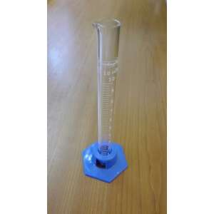 Cylinder miarowy ze szkła, podstawa z tworzywa sztucznego 10ml