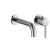 Rea Lungo Chrom wall-mounted faucet close-up