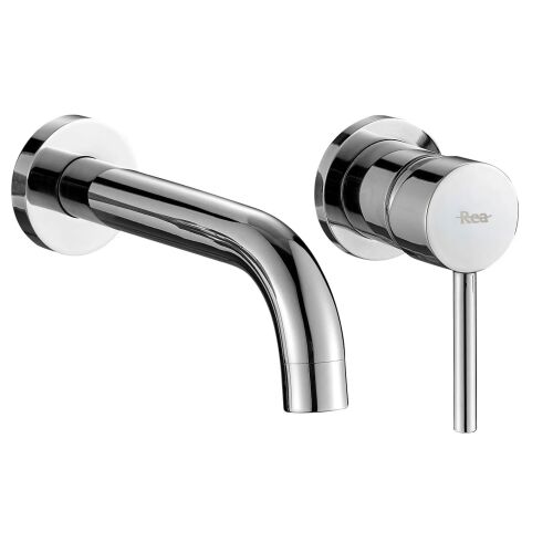 Rea Lungo Chrom wall-mounted faucet