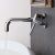 Rea Lungo Chrom wall-mounted faucet in bathroom setting