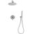 REA Lungo Chrome Concealed Shower Set + Box 147034379