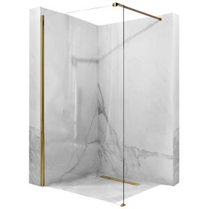 Rea Aero Gold 110 Walk In Shower Enclosure 147260831 - Rea