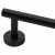 Close-up of Black Towel Rack Mounting