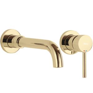Rea Lungo Gold Wall Mounted Faucet - Rea Faucet