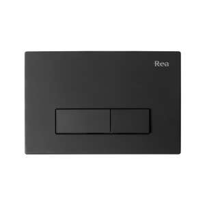 Комплект стелаж за вграждане с бутон Rea H Black