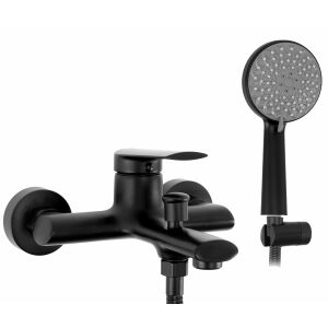 Rea Buzz BLACK bath filler tap 143692250 - Rea Faucet