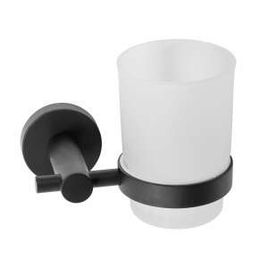 Bathroom Cup GUN black 322233A 94508140 - Other bathroom accessory