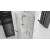 Beépített Rea Molier Chrome Double 100x100 zuhanykabin modern fürdőszobában