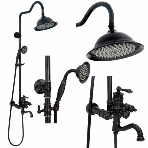 Rea Vintage black Shower Set 146117122 - Shower set