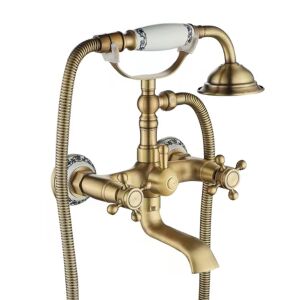 Rea Rustico Antik Arany Retro Bath Faucet Isolated - Nonbrand Faucet