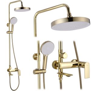 REA Veneta Gold Shower Set 147290513 - Shower set