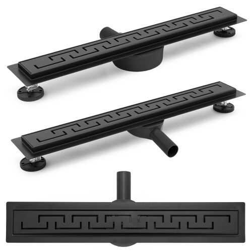 Rea Greek PRO Black Matt 90 Linear Drain 143631550