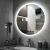 Modern bathroom interior with LED Round Mirror
