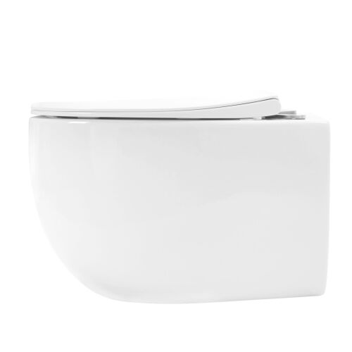 Rea Lars Falra Wall-Hung Toilet - Rimless Design