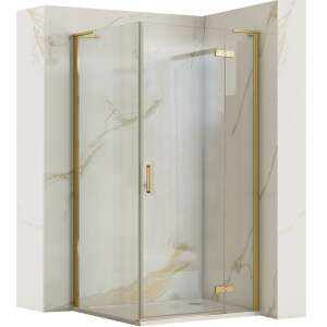 Душ кабина REA Hugo 90x90 Gold Brush 94511763