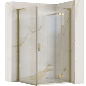 Душ кабина REA Hugo 100x90 Gold Brush 94511780