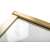 Душ кабина REA Hugo 100x90 Gold Brush 94511780
