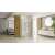 Душ кабина REA Hugo 100x90 Gold Brush 94511780