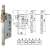 DIN 72 mm BB Symmetrical Mortise Lock 94514251