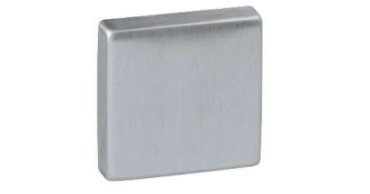 Rozeta Patrata Fara Orificiu Capac Inferior Inoxidabil Inox Din3 ...