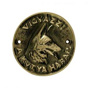 Pictogramă Placă de mușcătură de câine Cupru 94514384 - Panou de informații