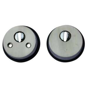 Hisec Upper Cylinder Shield for Chinese Security Doors, Round 94514409 - Open shutter