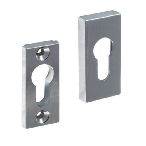 Hero Square Safety Shiny Chrome PZ Backplate