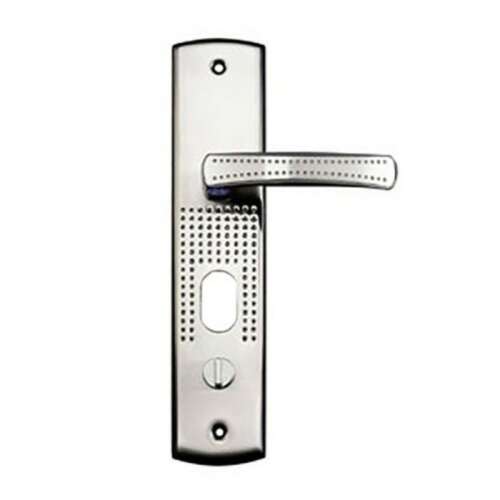 Hisec Kinai Csak Kilincs Aluminium Ezüst door handle, silver, for entrance doors