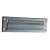Stainless steel letterbox, small, 254x73 mm