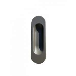 Antrazit-farbener ovaler Schiebetürgriff - Schiebetüren