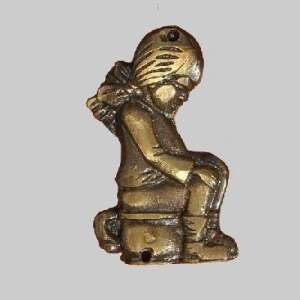 Antique-Look Girl Pictogram 94514641 - Work Safety