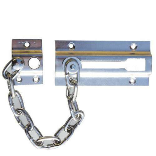 Chrome-plated Door Chain Security