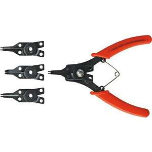 Universal Seeger Ring Pliers Set - 4 Pieces, interchangeable heads - Pliers