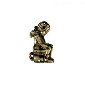 Girl WC Sign Copper 94514683 - Work Safety