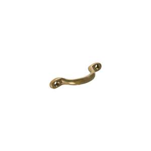 Brass drawer pull handle, 75mm - Gomboss