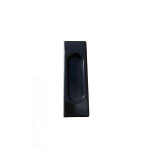 Square Black Sliding Door Handle 94514702 - Sliding Door Hardware