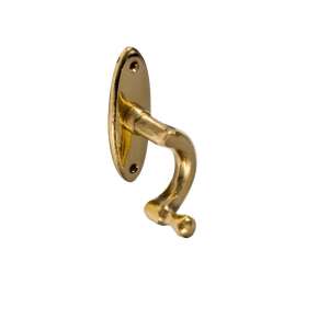 Copper Window Latch with Curved Handle 94514717 - Door
