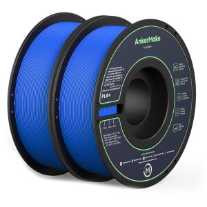AnkerMake Niebieski Filament PLA+ do drukarki 3D, 1.75mm, szpula 2kg - Materiały eksploatacyjne do drukarek 3D