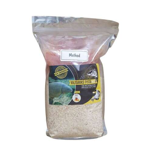 Pistamix Vajsavas Etetőkeverék Method - 1500g - Mangó-Vajsav -  Pontyhorgász Csalét