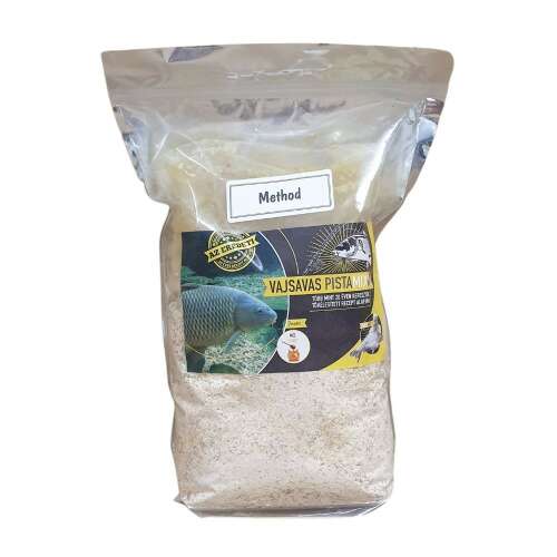 Pistamix Vajsavas Etetőkeverék Method 1500g zacskó, haleleség, ponty csalétek, horgászcsali, etetőanyag