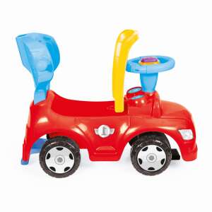 Dolu Step Car 4 in 1 red toy car side view - Baby Walker